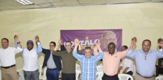 La Caleta reafirma respaldo al proyecto Gonzalo Castillo 2028 durante encuentro del PLD.