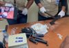 DNCD DESCUBRE DOS MALETAS CON LOS TUBOS LLENOS DE COCAÍNA.