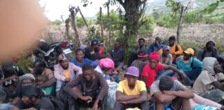 Ejército intercepta a 35 haitianos indocumentados en montañas de El Cercado.
