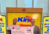 LEIDSA entrega RD$25 millones a camionero ganador del Súper Kino TV.