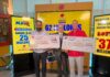 LEIDSA entrega RD$62 millones a dos nuevos millonarios del Loto y Súper Kino TV.