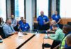 CESAC realiza cambio de mando en la Dirección de Seguridad del Aeropuerto Internacional José Francisco Peña Gómez (MDSD)