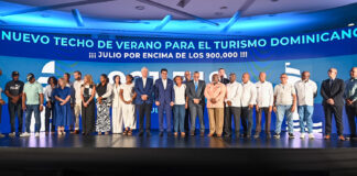 Más de 7,7 millones de visitantes llegan al país hasta julio.