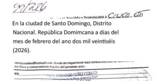 LA SENTENCIA QUE ESPERA SER CUMPLIDA POR EL MINISTERIO DE TURISMO EN FAVOR DE LA FAMILIA MAÑÓN.