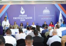 Ministro Kelvin Cruz anuncia Juegos Deportivos Universitarios 2026.