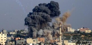 Israel intensifica el bombardeo de Gaza tras una noche de cohetes lanzados por Hamás